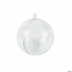 Top 10 π 2 1/4" DIY Clear Ornaments - 72 Pc. β€οΈ