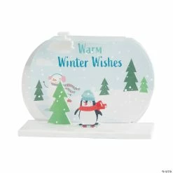 Outlet 👍 3D Snowy Winter Scene Craft Kit - Makes 12 👍