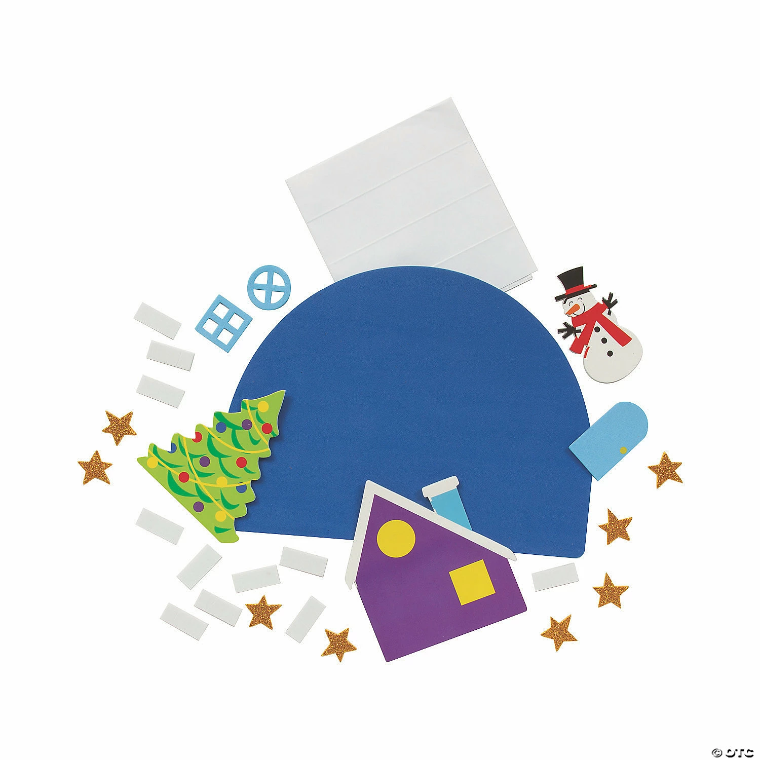 Flash Sale ✔️ 3D Winter Scene Paper Craft Kit - Makes 12 ⌛ - Image 2