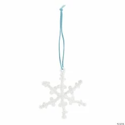 Best Sale ๐ Beaded Snowflake Ornament Kit - Makes 12 ๐ฏ