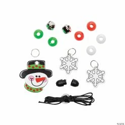 Hot Sale โจ Beaded Snowman Necklace Craft Kit - Makes 12 ๐ฅฐ