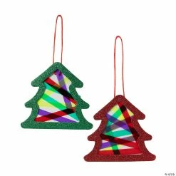Brand new 💯 Christmas Tree Suncatcher Craft Kit - Makes 12 🥰