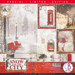 Deals 👏 Ciao Bella Snow And The City Limited Edition Paper Pad 12x12 12Pkg 🛒