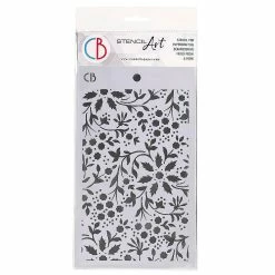 Best reviews of 🎁 Ciao Bella Texture Stencil 5x8 Winter Flowers 👍