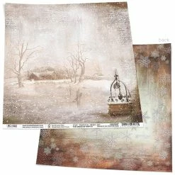 Wholesale 🛒 Ciao Bella Winter Is Time For Home Paper Sheet 12x12 ❤️