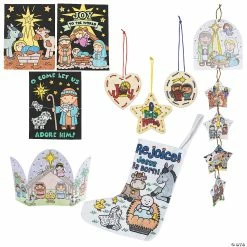 Top 10 🌟 Color Your Own Nativity Craft Kit Assortment for 48 🤩