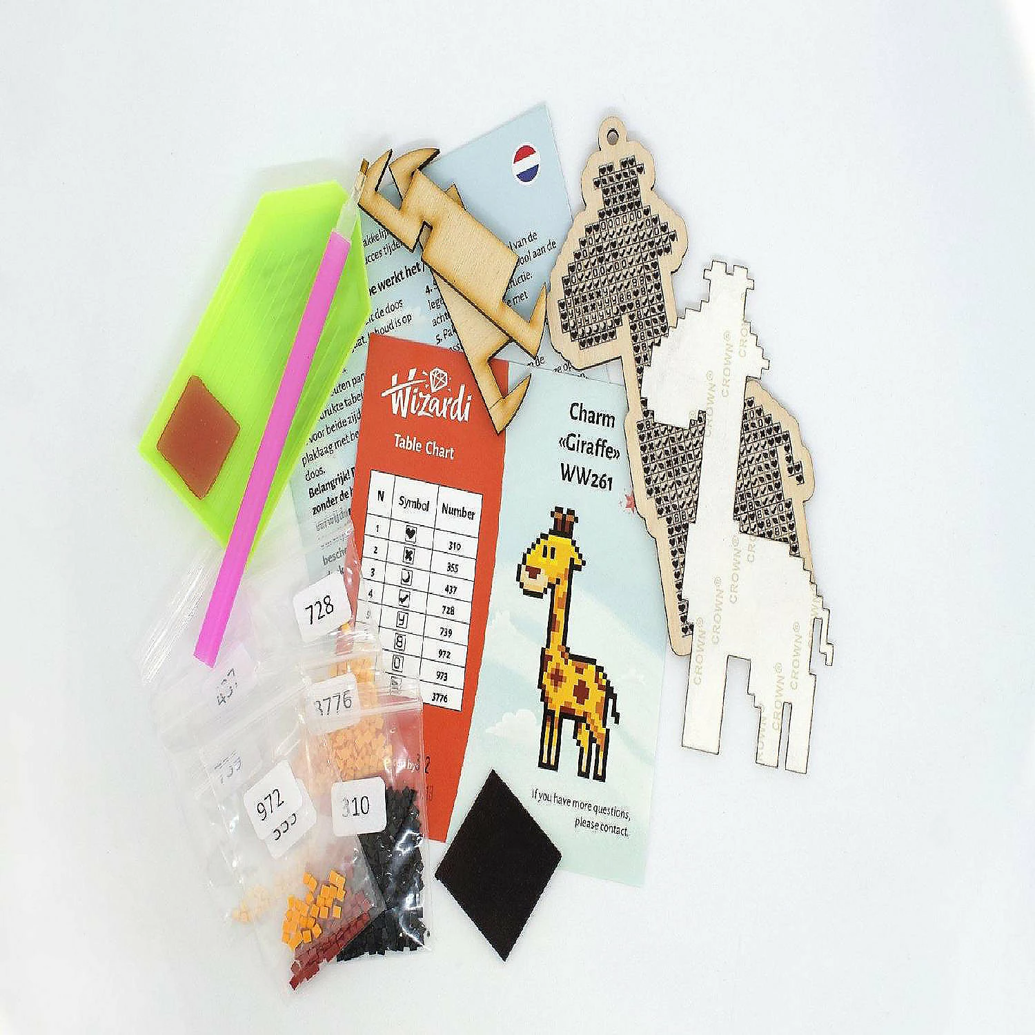 Wholesale ๐ Crafting Spark (Wizardi) - Snowman Ball WWP452 Diamond Painting on Plywood Kit ๐ - Image 2