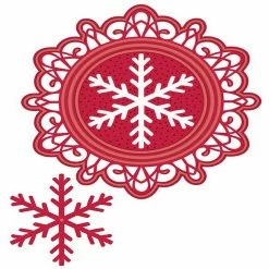 Buy ⭐ Creative Expressions Festive Collection Bold Snowflake Frame 👍