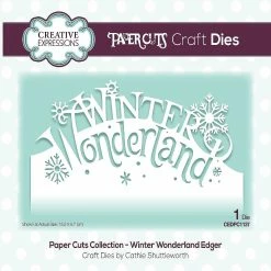 Cheap 👏 Creative Expressions Paper Cuts Edger Winter Wonderland Craft Die 🌟