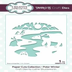 Buy ❤️ Creative Expressions Paper Cuts Scene Polar Winter Craft Die 😀