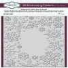 Best deal 😉 Creative Expressions Snowflake Solitude 5 34 in x 7 12 in 3D Embossing Folder 💯