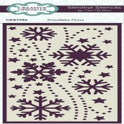Best deal 🧨 Creative Expressions Sue Wilson Snowflake Flurry Slimline Stencil ❤️