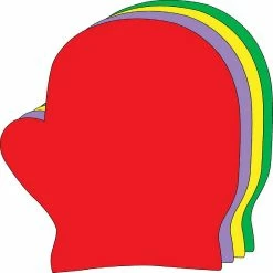 Budget 🔔 Creative Shapes Etc. - Mitten Assorted Color Super Cut-outs- 8” X 10” ✔️