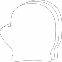 Best reviews of 😍 Creative Shapes Etc. - Mitten Single Color Super Cut-outs- 8” X 10” 👍