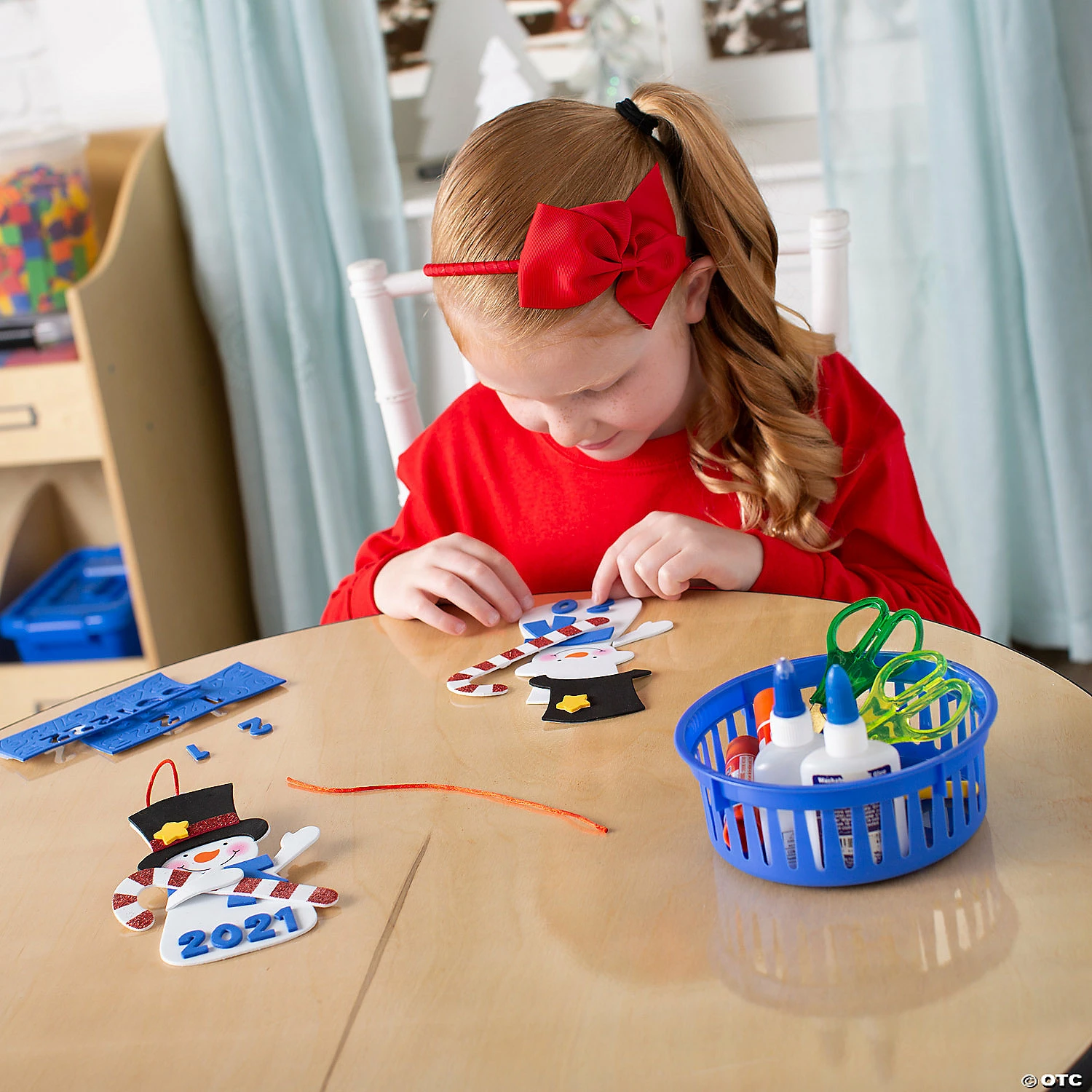 Coupon 🔥 Dated Snowman Ornament Craft Kit - Makes 12 ⭐ - Image 4