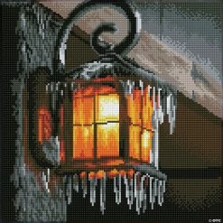 Cheapest 👍 Diamond Dotz Diamond Embroidery Facet Art Kit 13.58"X13.58"-Frosty Light ✔️