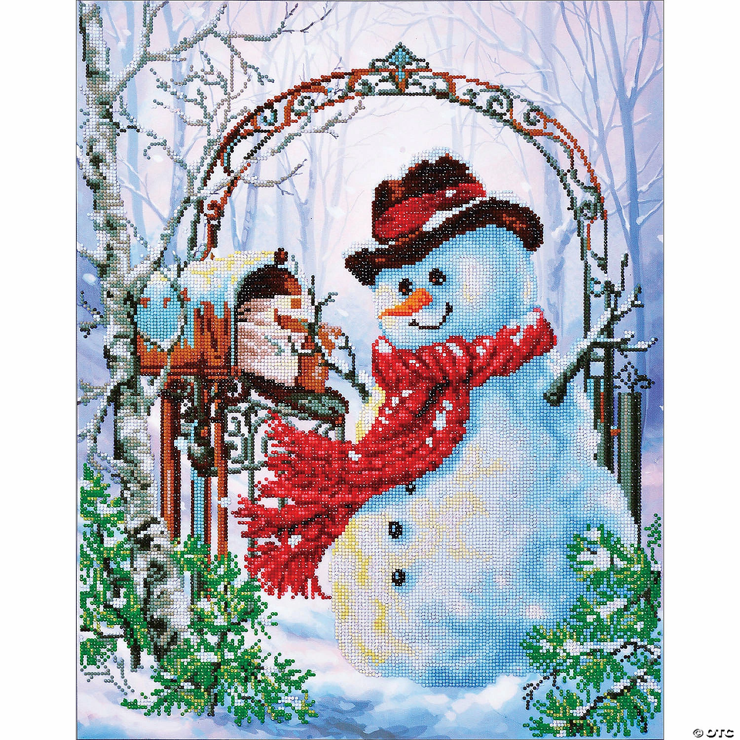 Best reviews of ๐ฅฐ Diamond Dotz Diamond Embroidery Facet Art Kit 22.8"X27.6"-Father Snow ๐คฉ
