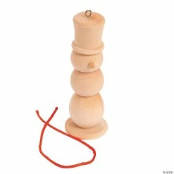 Budget 🎉 DIY 3D Unfinished Wood Snowman Ornaments - Makes 12 🥰