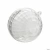 Wholesale 👍 DIY Clear Plastic Disco Ball 🎅 Christmas Ornaments - 12 Pc. ⭐