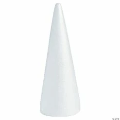 Deals ⌛ DIY Large Styrofoam Cones - 6 Pc. 🛒