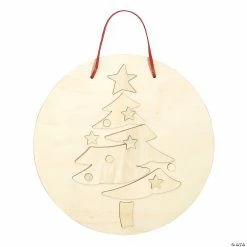 New 🤩 DIY Unfinished Wood Layered ❄ Christmas Tree Sign 🔔