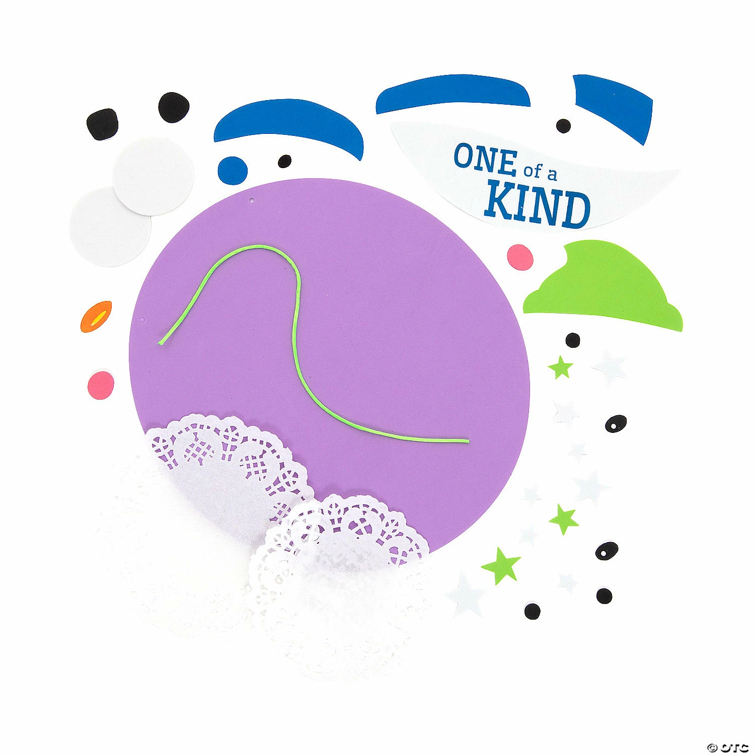 Top 10 π Doily Snowman Sign Craft Kit - Makes 6 π - Image 2