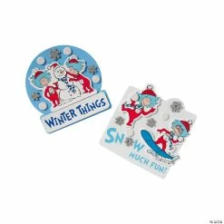 Wholesale 🎁 Dr. Seuss™ Winter Things Magnet Craft Kit - Makes 12 🤩