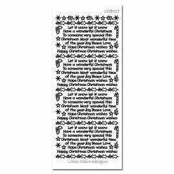 Budget 😉 Ecstasy Crafts Let It Snow Sticker Gold 🔔