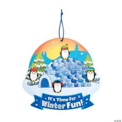 Deals 😉 Fingerprint Penguin Sign Craft Kit - Makes 12 🎁