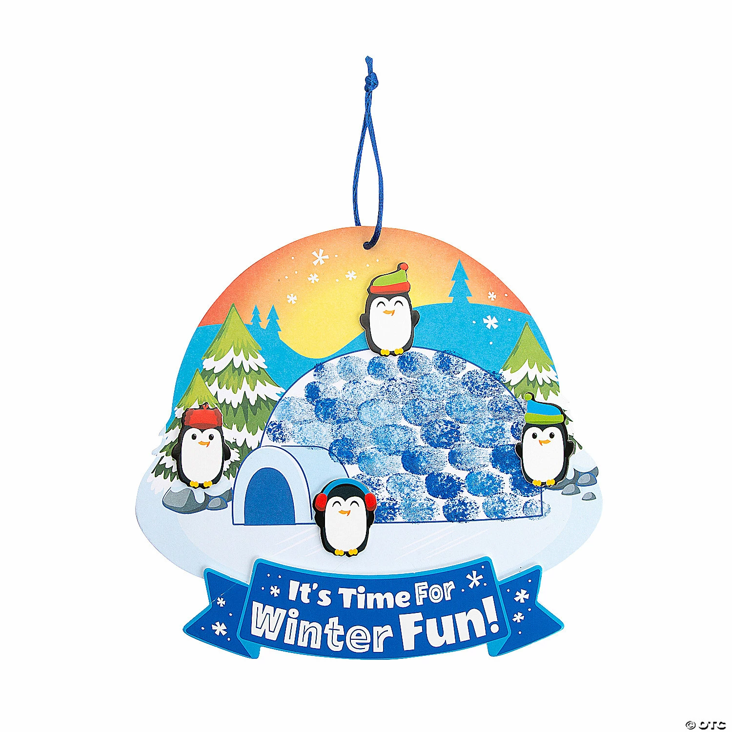 Deals ๐ Fingerprint Penguin Sign Craft Kit - Makes 12 ๐