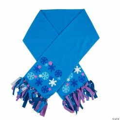 Best Sale 🛒 Fleece Snowflake Scarf Kit - Makes 6 ✨