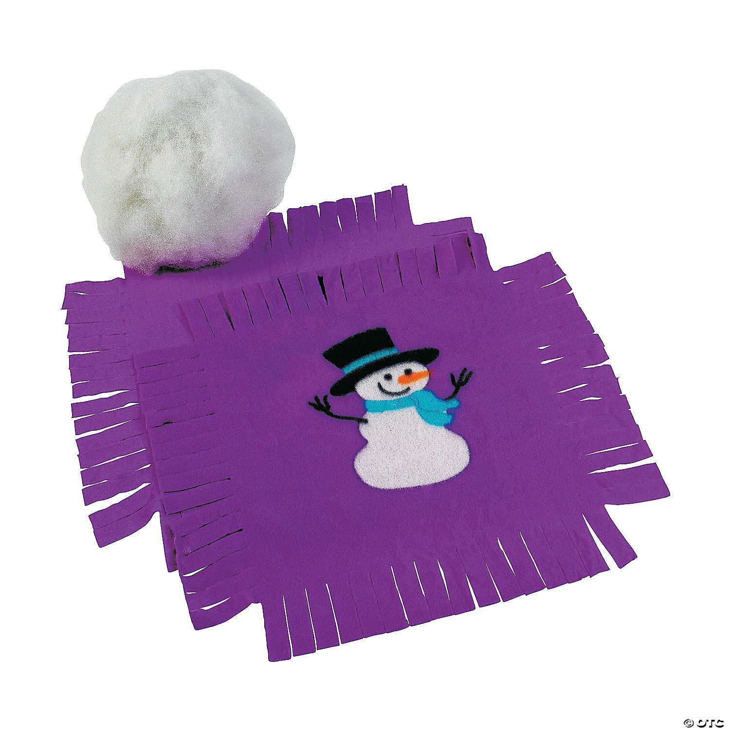 Top 10 ๐งจ Fleece Snowman Tied Pillow Craft Kit - Makes 6 โ - Image 2