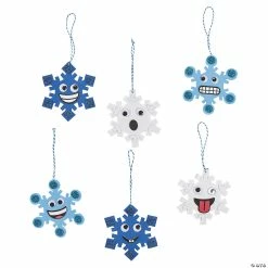Buy 💯 Goofy Snowflake Ornament Craft Kit - Makes 24 😀