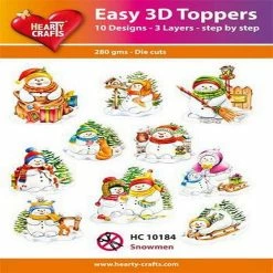 Cheap 😉 Hearty Crafts Easy 3D Snowmen 🎁