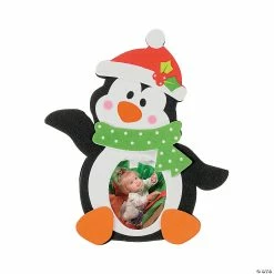 Best reviews of 💯 Holiday Penguin Picture Frame Magnet Craft Kit - Makes 12 💯