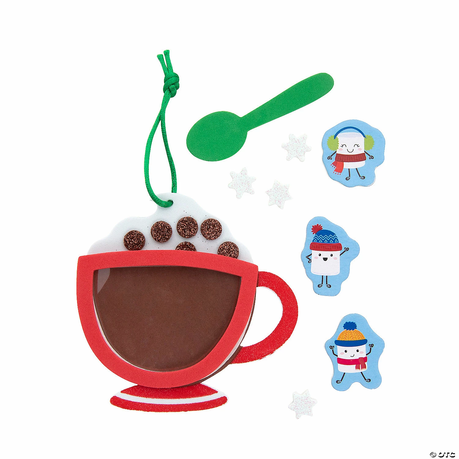 Outlet βοΈ Hot Cocoa Cup Ornament Craft Kit - Makes 12 π - Image 4