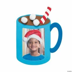 Cheapest 🎁 Hot Cocoa Picture Frame Magnet Craft Kit - Makes 12 ✨