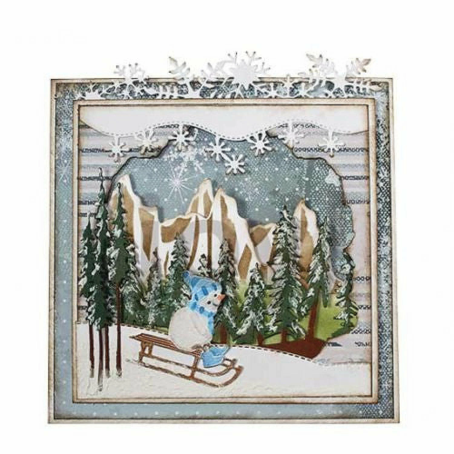 Best Sale ✨ Joy! Crafts Die Snowmen On A Sled ✔️ - Image 3