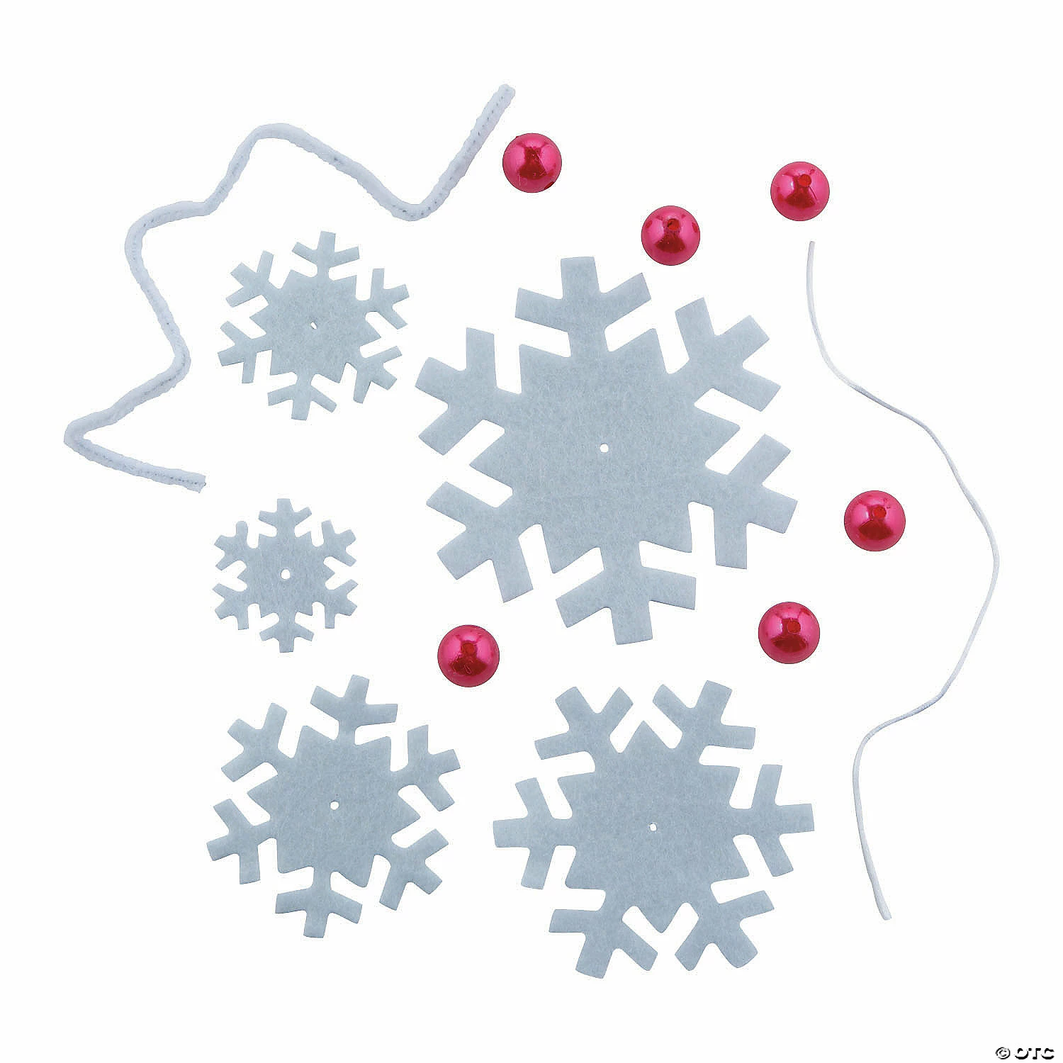 Wholesale โญ Layered Snowflake ๐
Christmas Ornament Craft Kit - Makes 6 ๐ - Image 2