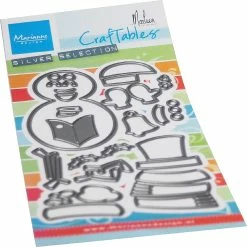 Coupon 💯 Marianne Design Craftables Die Snowman By Marleen 🌟