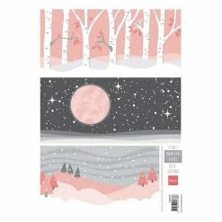 Outlet 🥰 Marianne Design Cutting Sheet Eline's Snowflake Kisses Backgrounds ⭐