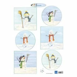 Cheapest ❤️ Marianne Design Cutting Sheet Tiny's Snowmen 🎉