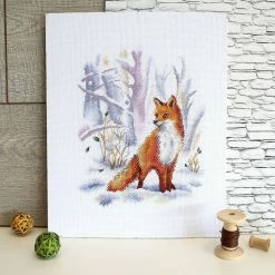 Buy 🛒 MP Studia - Winter Forest Mistress SNV-754 Counted Cross Stitch Kit ❤️