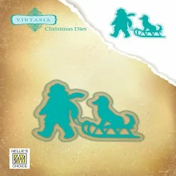 Flash Sale 🔥 Nellie's Choice Vintasia Dies Wintertime Series Husky 🛒