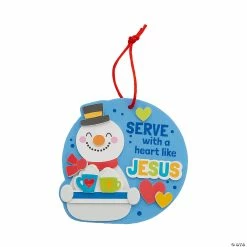 Buy 🔔 Serve Like Jesus Ornament Craft Kit - Makes 12 👍