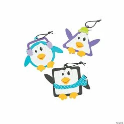 Outlet 😍 Simple Shape Penguin Ornament Craft Kit - Makes 12 😍