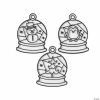 Budget 🎁 Snow Globe Suncatchers - 24 Pc. 😀