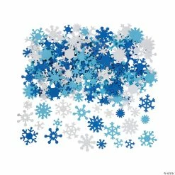 New 😉 Snowflake Craft Shapes - 400 Pc. 🛒