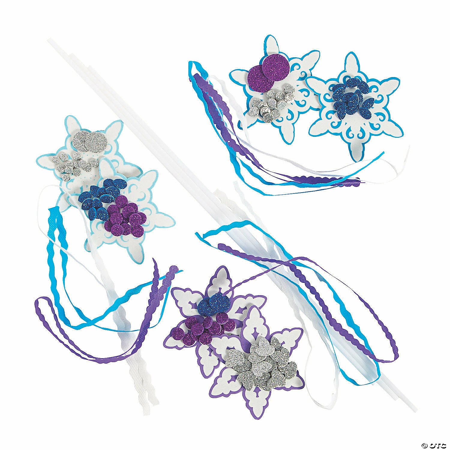 Buy ๐ Snowflake Wand Craft Kit - Makes 12 โ๏ธ - Image 2