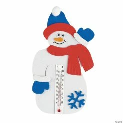 Best deal 🥰 Snowman Thermometer Craft Kit - Makes 12 🎉